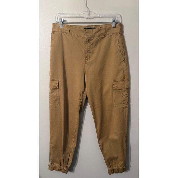Sanctuary Pants - Sanctuary Standard Surplus Cargo‎ Pants women's sz.28 Jogger Style Tan Pockets